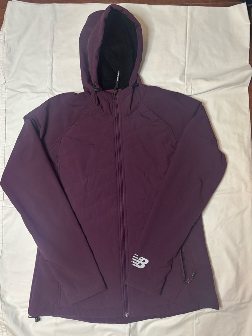 New Balance Women's Plum Hooded Softshell Jacket